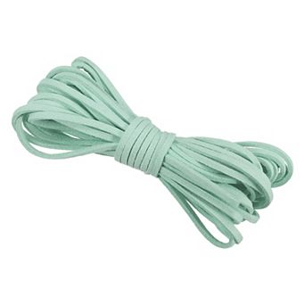 5.5 Yards x 3mm Faux Suede Leather Cord, Leather Lace String for Beading Making DIY Crafts