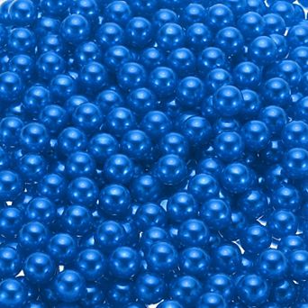 500 pc Faux Pearl for Vase Filler, 10mm No Hole ABS Round Pearls for Crafting, Jewelry Making