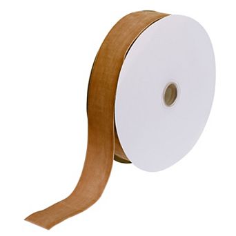 Velvet Ribbon 1 1/2 Inch x 25 Yard Single Face Spool Silky for Gift Wrapping