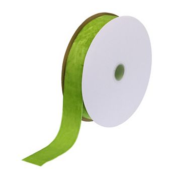 Velvet Ribbon 1 1/2 Inch x 25 Yard Single Face Spool Silky for Gift Wrapping