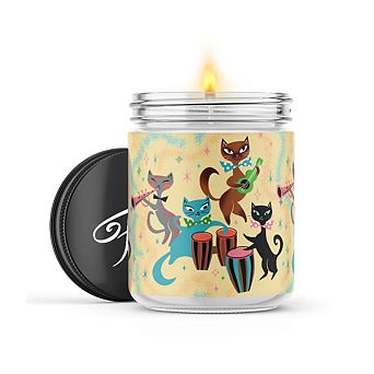 Mambo Kitty Band 16-oz Candle Jar - Inner Peace