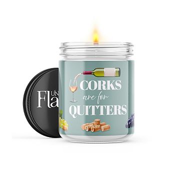 Corks are for Quitters 16-oz Candle Jar - Wildflowers