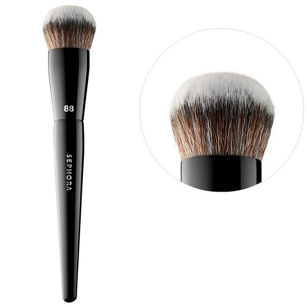 Best Bronze Liquid Foundation Brush Vegan - Cruelty-Free Blending Brush for  Makeup with Soft Synthetic Bristles Unique Contour Shape - Professional  Makeup Brushes and Accessories
