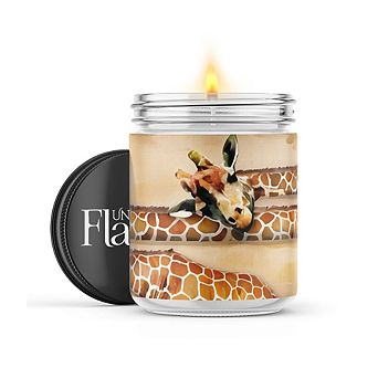 Long Neck Giraffe 16-oz Candle Jar - Volcano