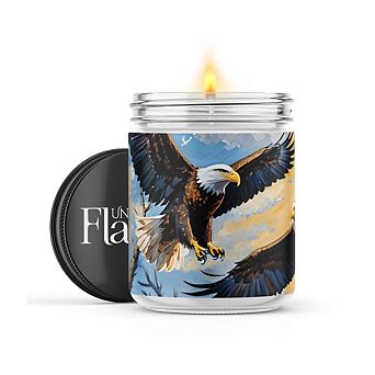Bald Eagles 16-oz Candle Jar - Sea Salt & Peony