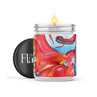Octopus Tentacles 16-oz Candle Jar - Sea Salt & Peony