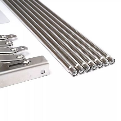 Retractable Wall Mounted Clothes Towel Drying Rack Shelf Hanger
