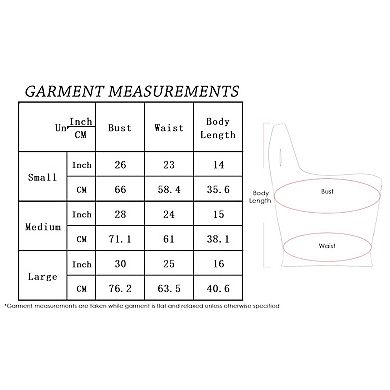 Women's One-Shoulder Ribbed Crop Top with Stretch Fit