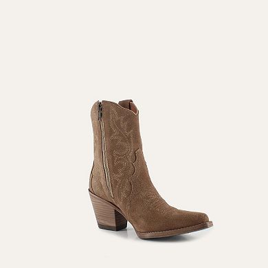 Brooke Leather Cowgirl Boots - Stylish Western Footwear & Comfort By Buck & Brana