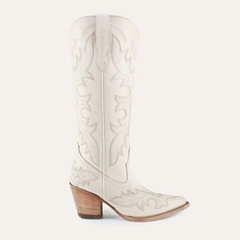 Samira Leather Cowgirl Boots - Chic Western Style & Comfort By Buck & Brana
