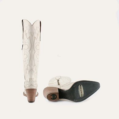 Samira Leather Cowgirl Boots - Chic Western Style & Comfort By Buck & Brana