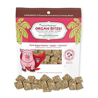 Cocotherapy Organ Bites! Pork Organs + Apples + Coconut - Raw Organ Meat Treat