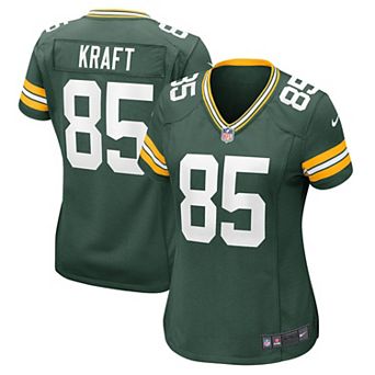 Women's Nike Tucker Kraft Green Green Bay Packers Game Jersey