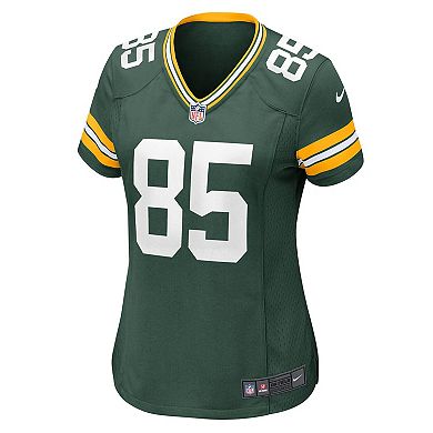 Women's Nike Tucker Kraft Green Green Bay Packers Game Jersey