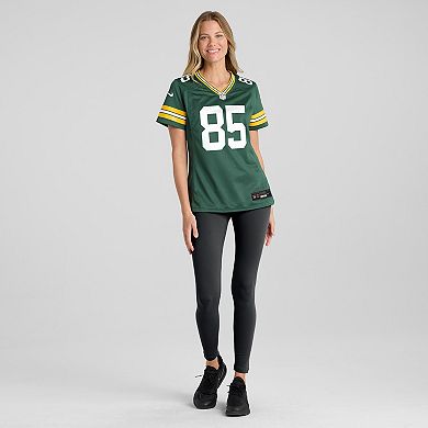 Women's Nike Tucker Kraft Green Green Bay Packers Game Jersey