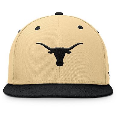 Men's Fanatics Khaki/Black Texas Longhorns Balance Fitted Hat