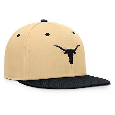 Men's Fanatics Khaki/Black Texas Longhorns Balance Fitted Hat