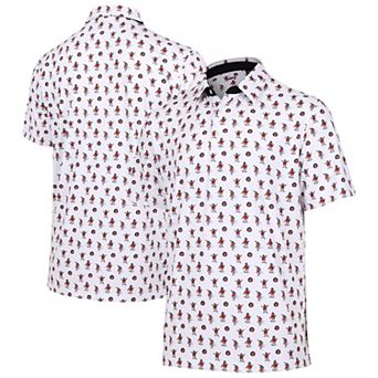 Men's White San Francisco Giants Lou Seal Polo