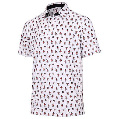 Men's White San Francisco Giants Lou Seal Polo