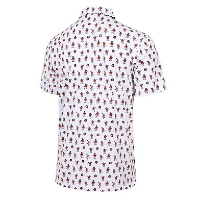 Men's White San Francisco Giants Lou Seal Polo