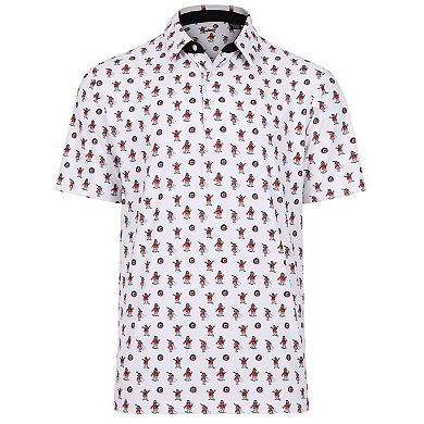 Men's White San Francisco Giants Lou Seal Polo