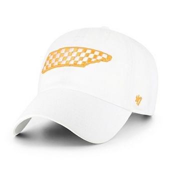 Men's '47 White Tennessee Volunteers Clean Up Adjustable Hat
