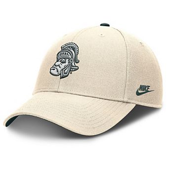 Men's Nike Natural Michigan State Spartans Rise Legacy Adjustable Hat
