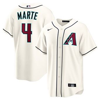 Youth Nike Ketel Marte Cream Arizona Diamondbacks Home Replica Jersey