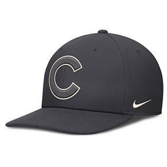 Men's Nike Anthracite Chicago Cubs Statement Pro Snapback Hat
