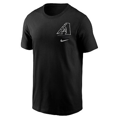 Men's Nike Black Arizona Diamondbacks Bar Loading T-Shirt