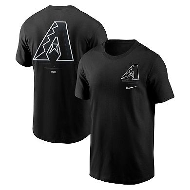 Men's Nike Black Arizona Diamondbacks Bar Loading T-Shirt