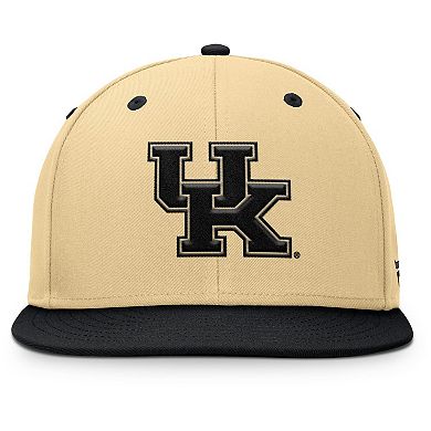 Men's Fanatics Khaki/Black Kentucky Wildcats Balance Fitted Hat
