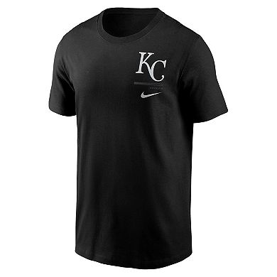 Men's Nike Black Kansas City Royals Lights Out Bar Loading T-Shirt