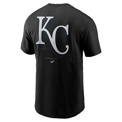 Men's Nike Black Kansas City Royals Lights Out Bar Loading T-Shirt