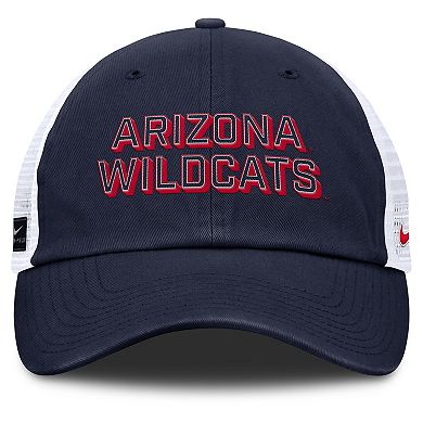 Men's Nike Navy Arizona Wildcats 2025 Gameday On-Field Club Adjustable Trucker Hat