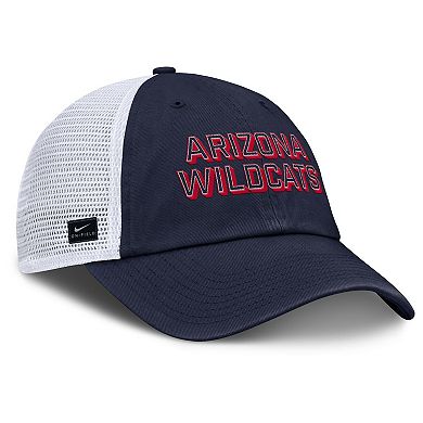Men's Nike Navy Arizona Wildcats 2025 Gameday On-Field Club Adjustable Trucker Hat