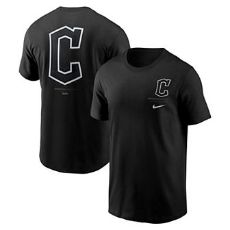 Men's Nike Black Cleveland Guardians Lights Out Bar Loading T-Shirt