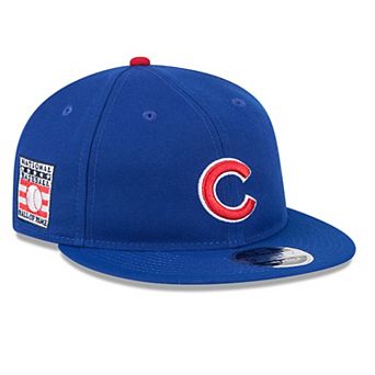 Men's New Era Royal Chicago Cubs Baseball Hall of Fame Retro Crown 9FIFTY Adjustable Hat
