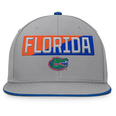 Men's Fanatics Gray Florida Gators Duo Snapback Hat