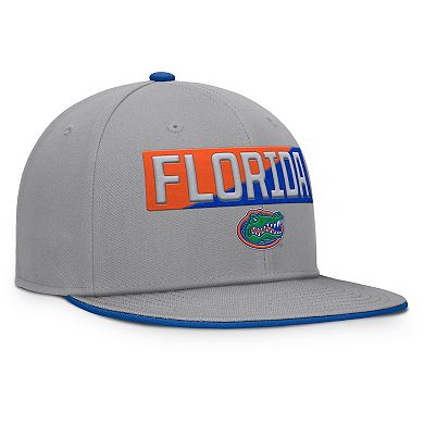 Men's Fanatics Gray Florida Gators Duo Snapback Hat