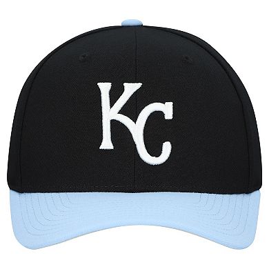 Unisex Mitchell & Ness Black Kansas City Royals Basic Coop Pro Adjustable Hat
