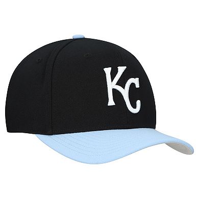 Unisex Mitchell & Ness Black Kansas City Royals Basic Coop Pro Adjustable Hat