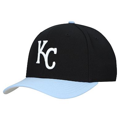 Unisex Mitchell & Ness Black Kansas City Royals Basic Coop Pro Adjustable Hat