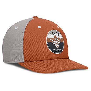Men's Nike Texas Orange/Gray Texas Longhorns Prep Pro Performance Snapback Hat