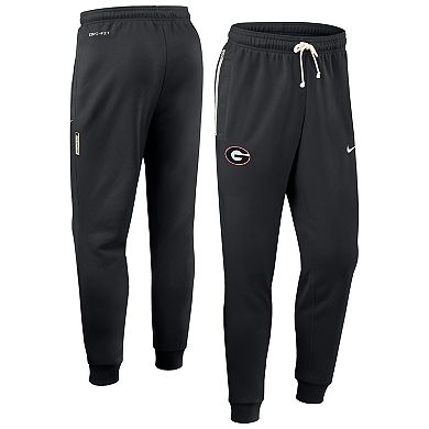 Men's Nike Black Georgia Bulldogs 2025 Sideline Standard Issue Dri-FIT Taper Pants