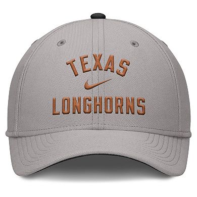 Men's Nike Gray Texas Longhorns Rise Prep Performance Flex Hat