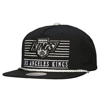 Men's Mitchell & Ness Black Los Angeles Kings Ascend Deadstock Snapback Hat