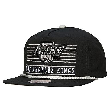 Men's Mitchell & Ness Black Los Angeles Kings Ascend Deadstock Snapback Hat