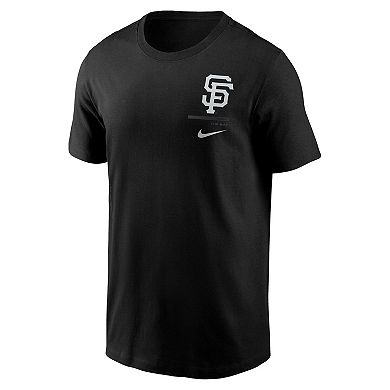 Men's Nike Black San Francisco Giants Lights Out Bar Loading T-Shirt