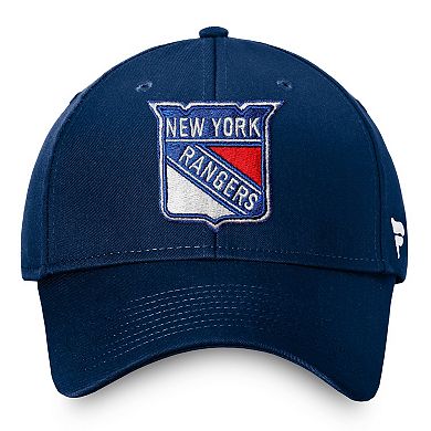 Men's Fanatics Navy New York Rangers Core Adjustable Hat